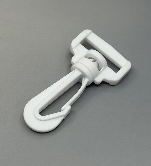 Bandola Giratoria de acetal 1" Blanca