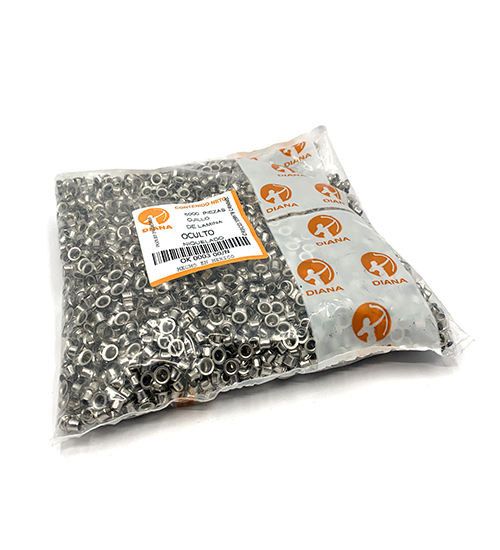 Ojillo metálico Diana Oculto Níquel