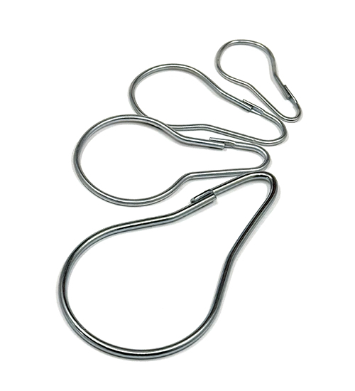 Gancho de pera para cortina