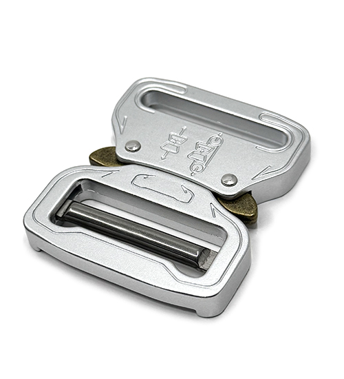 Hebilla Táctica E2107 Plata