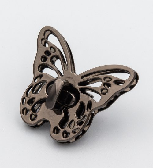 Broche Mariposa 49mm Níquel Negro