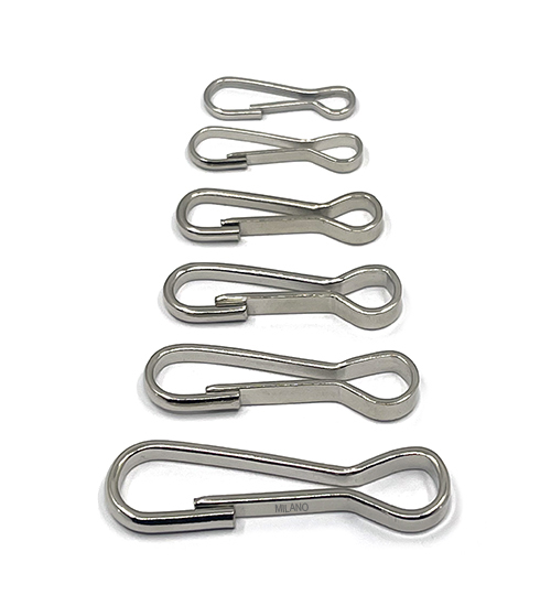 Mosquetones metálicos Italia