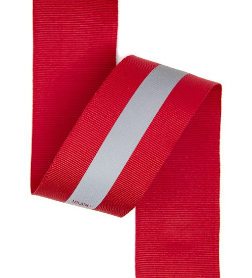 Reflejante popotillo "R" 2" rojo