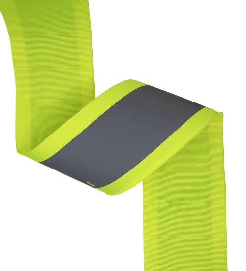 Reflejante popotillo 3" Amarillo Plata