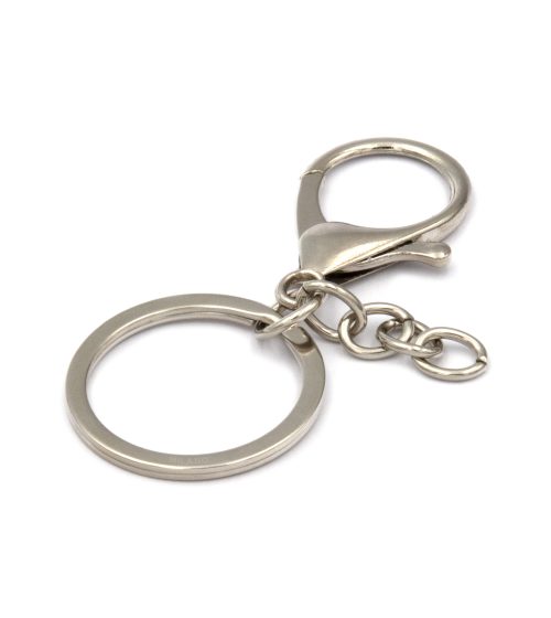 Herraje con bandola y cadena 25mm