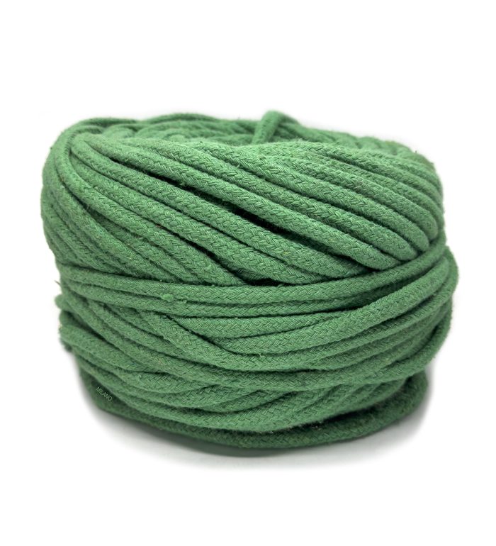 Cuenda de algodón 5 mm Verde Bandera
