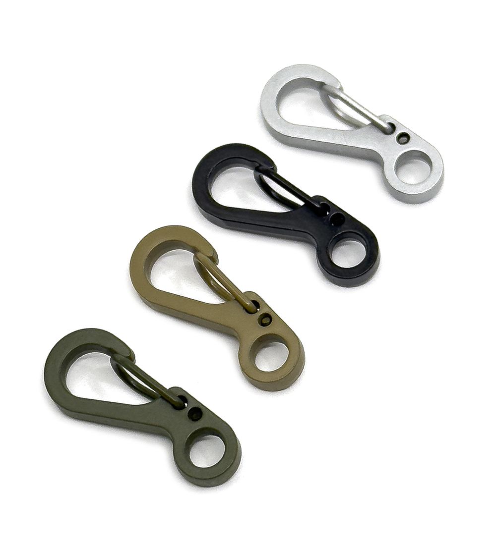 Mosquetón de aluminio 4mm