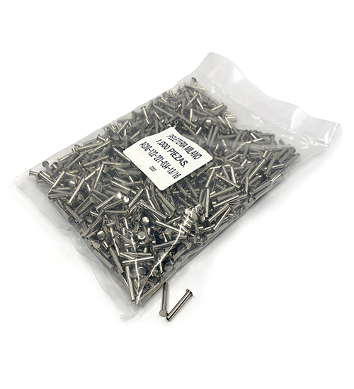 Remache semi-tubular 135