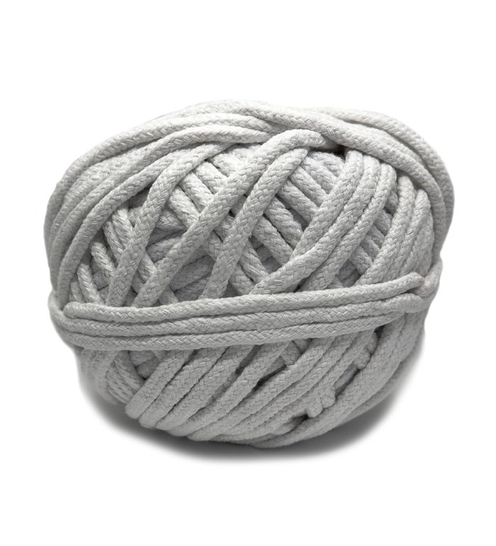 Cuenda de algodón 5 mm Blanca